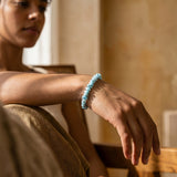 Larimar Chip Bracelet