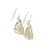 Libyan Desert Glass Claw Earrings