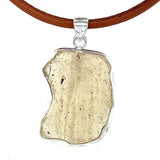 Libyan Desert Glass Statement Pendant