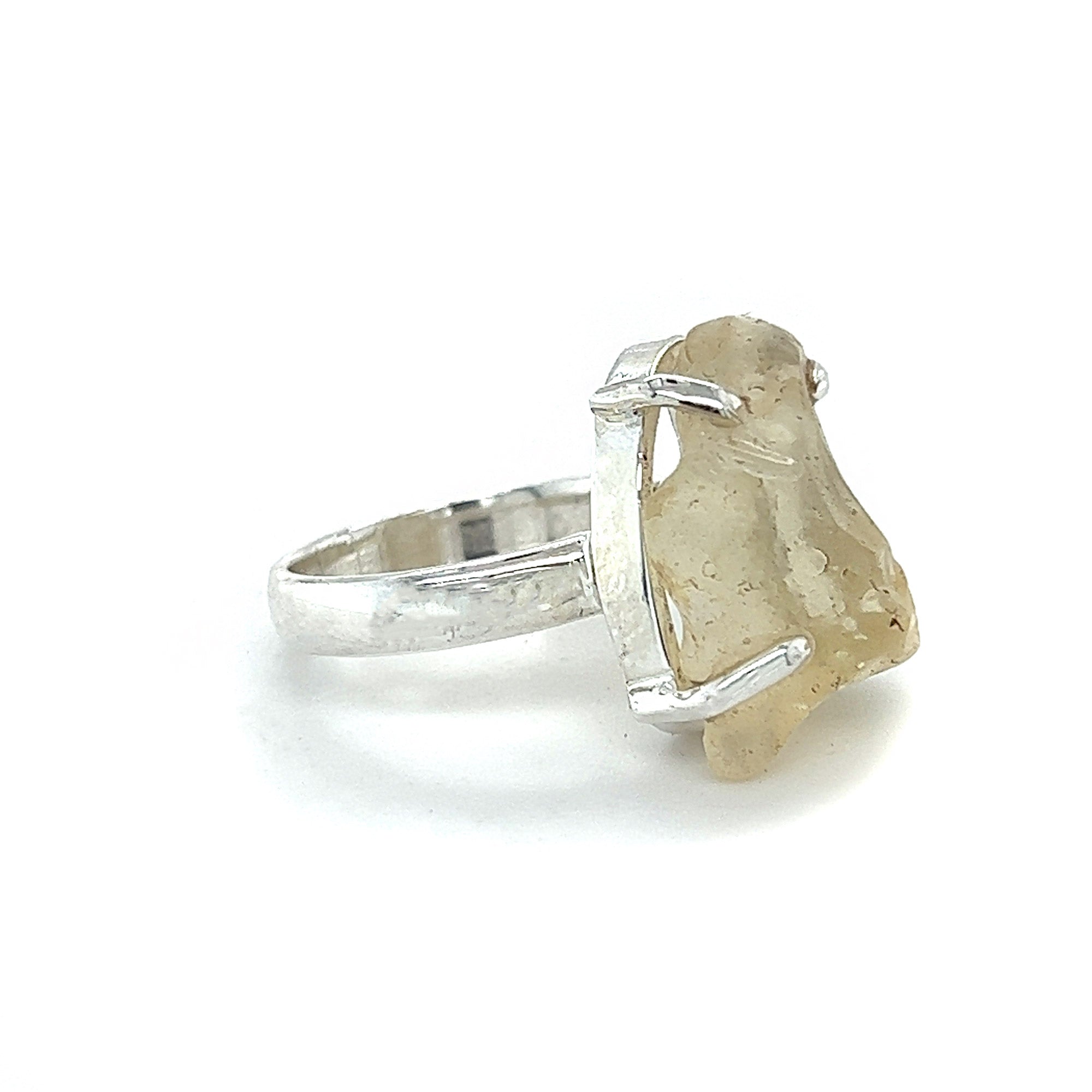 Libyan Desert Glass Ring