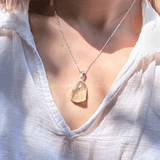 Libyan Desert Glass Pendant