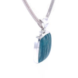 Amazonite Rectangular Necklace