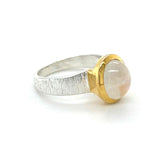 Moonstone Gold/Silver Ring