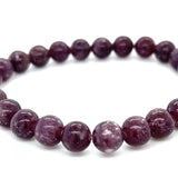 Lepidolite 8mm Bead Bracelet