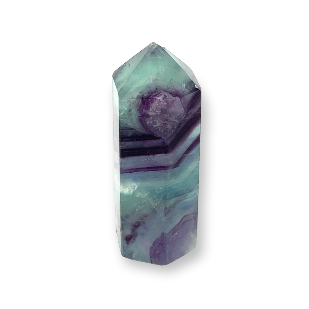 Rainbow Fluorite Obelisk