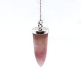 Rose Quartz Point Pendulum