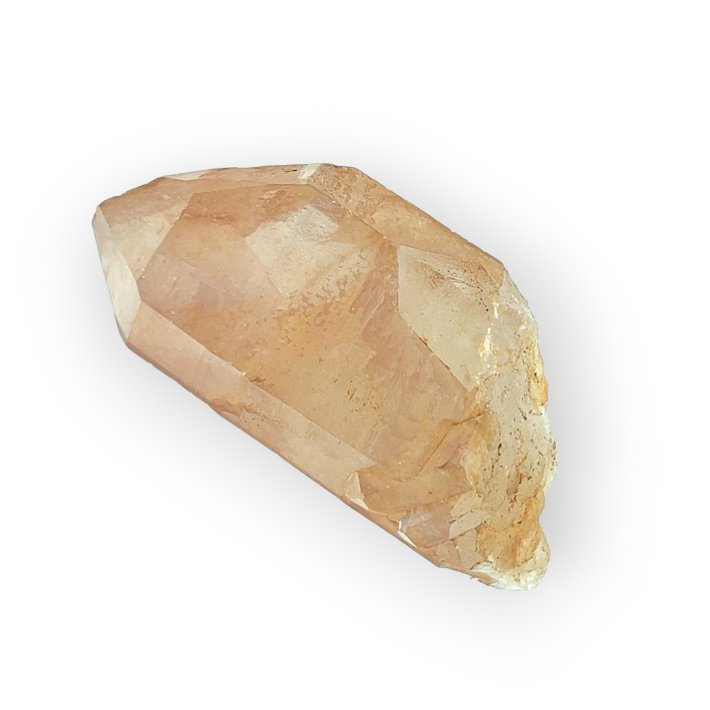 Tangerine Quartz Raw Point