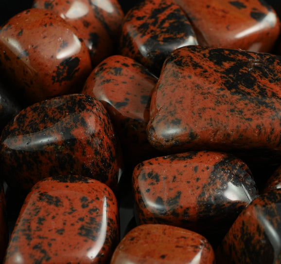 Mahogany Obsidian Tumbled Stones