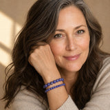 Tanzanite Bead Bracelet