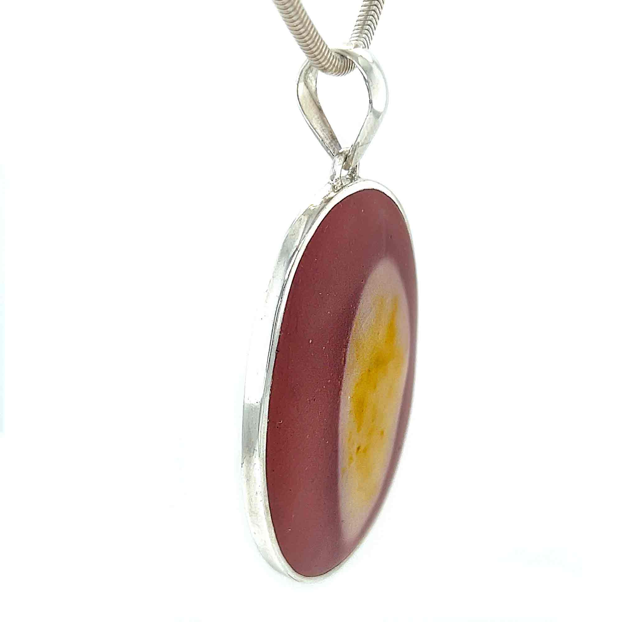 Oval Statement Mookaite Pendant