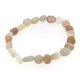 Moonstone Bead Bracelet