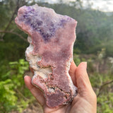 Pink Amethyst Natural Slice