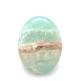 Pistachio Calcite Palm Stone