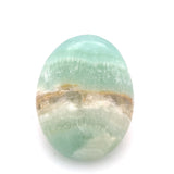 Pistachio Calcite Palm Stone