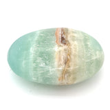 Pistachio Calcite Palm Stone