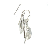 Moonstone Filigree Drop Earrings