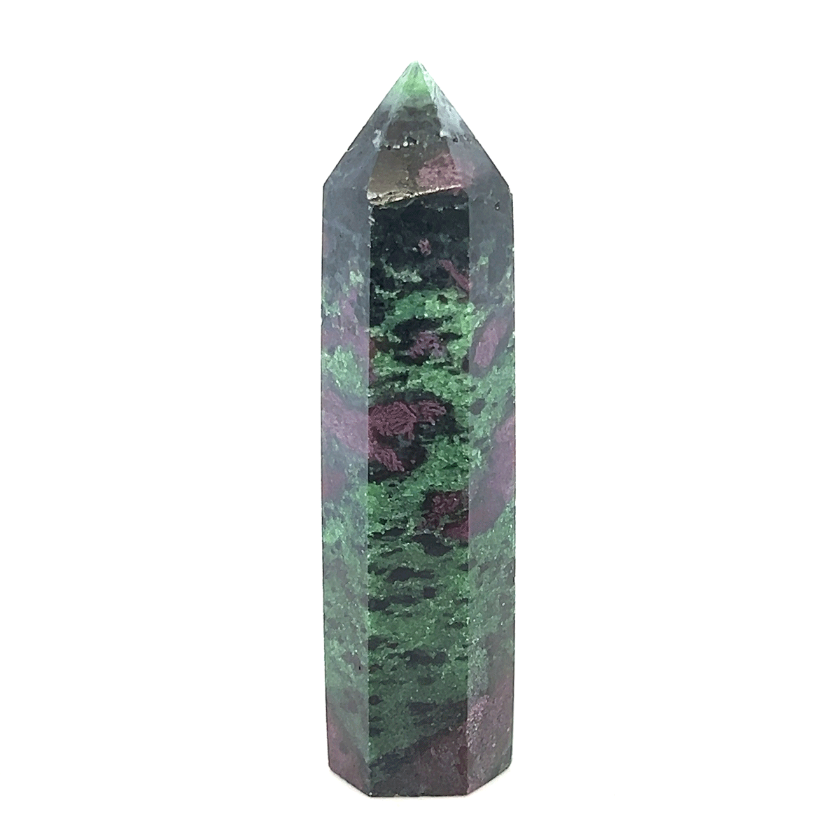 Polished Ruby Zoisite Tower