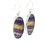 Rainbow Fluorite Drop Earrings