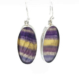 Rainbow Fluorite Drop Earrings