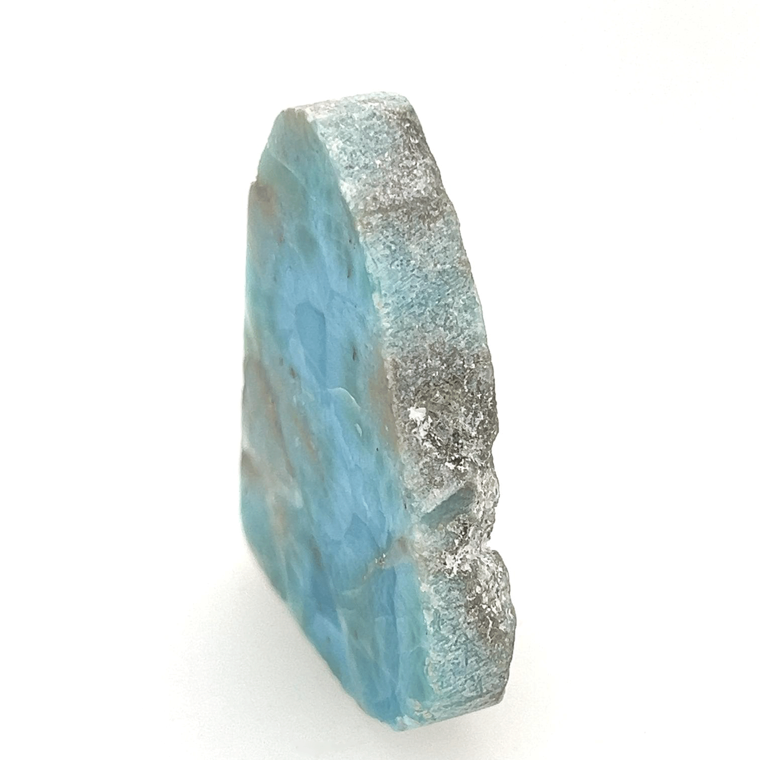 Genuine Larimar Slice