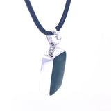 Rectangular Nephrite Jade Pendant