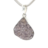 Raw Lepidolite Pendant