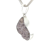 Raw Lepidolite Pendant