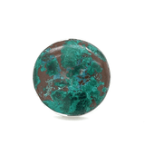 Circular Chrysocolla Adjustable Ring