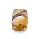 Picture Jasper Silver Ring