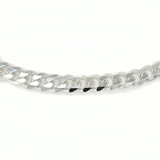 Thick Statement Curb Silver Chain 18'' (46cm)