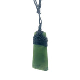 New Zealand Nephrite Jade Cord Pendant