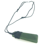 New Zealand Nephrite Jade Cord Pendant
