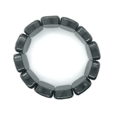 Shungite Oval Bead Bracelets