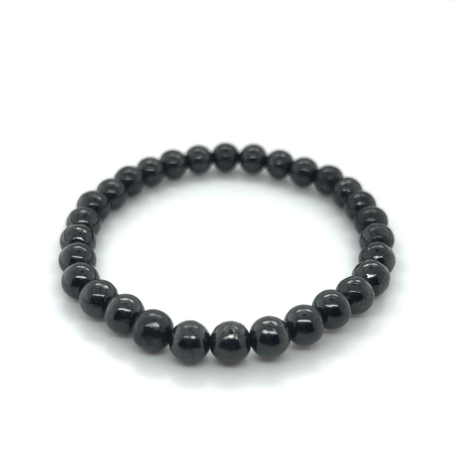 Shungite Round Beaded Bracelets 6mm