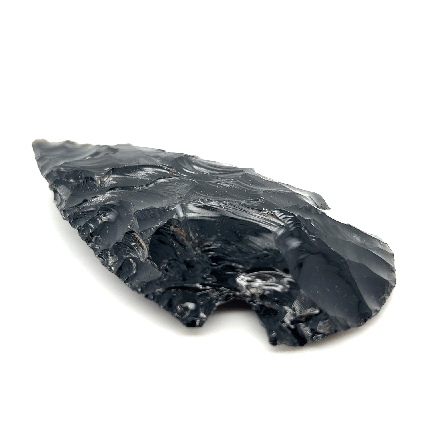 Large Obsidian Arrowhead