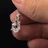 Herkimer Diamond Claw Pendant