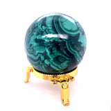 Malachite Polished Sphere