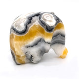 Zebra Calcite Small Elephant