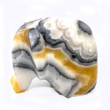 Zebra Calcite Small Elephant