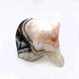 Zebra Calcite Elephant from Mexico