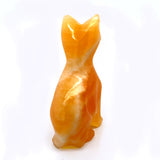 Orange Calcite Cat