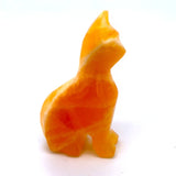 Orange Calcite Cat