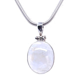 Moonstone Cabochon Necklace