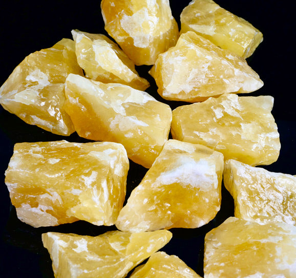 Orange Calcite Chunk Brisbane