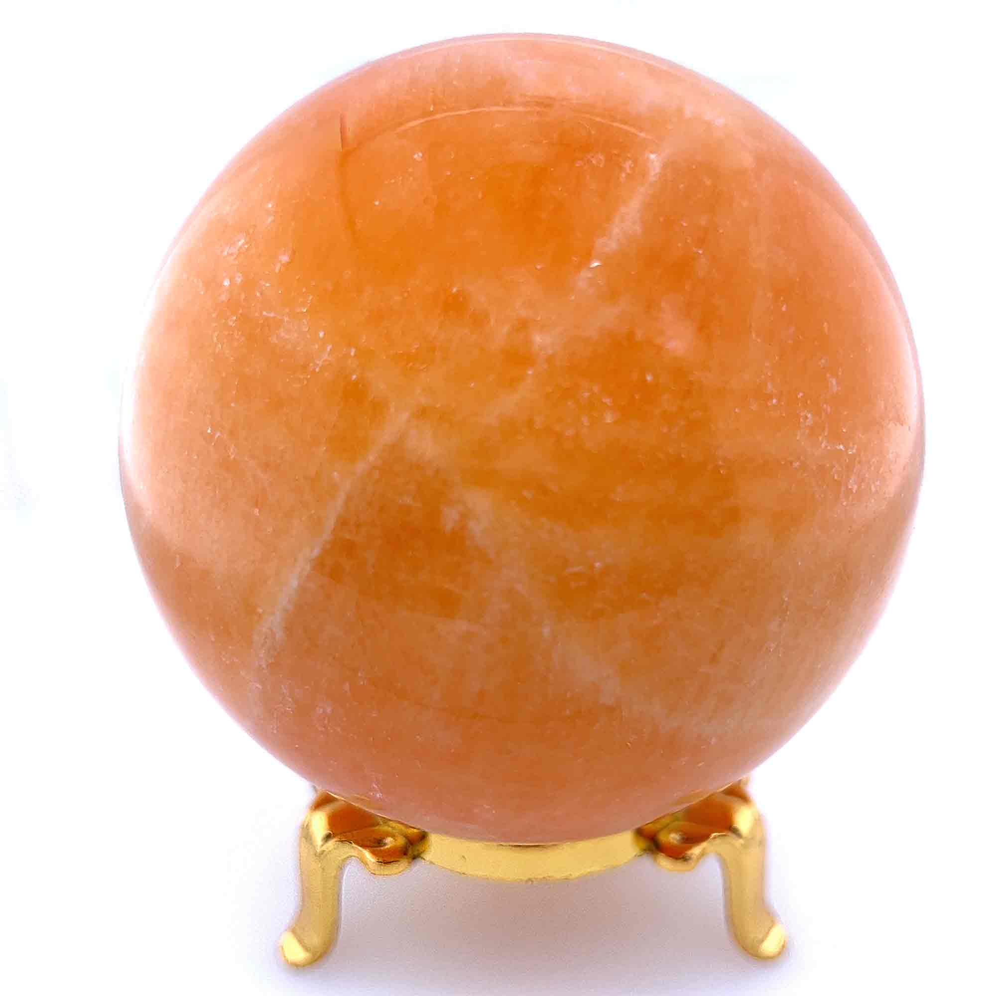 Orange Calcite Sphere