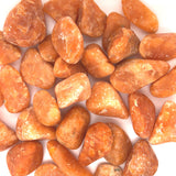 Orange Calcite Tumbled Stones