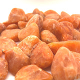 Orange Calcite Tumbled Stone