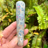 Ruby Fuchsite Kyanite Wand