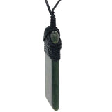 Nephrite Jade Cord Pendant