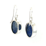 Lapis Raw Drop Earrings
